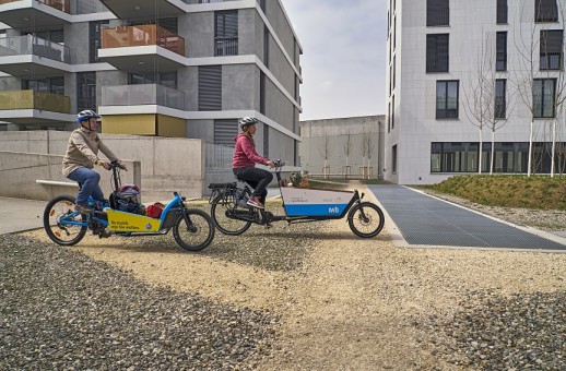 carvelo2go bietet eine alternative Möglichkeit, Waren oder Kinder von A nach B zu transportieren (Foto: Mobilitätsakademie)