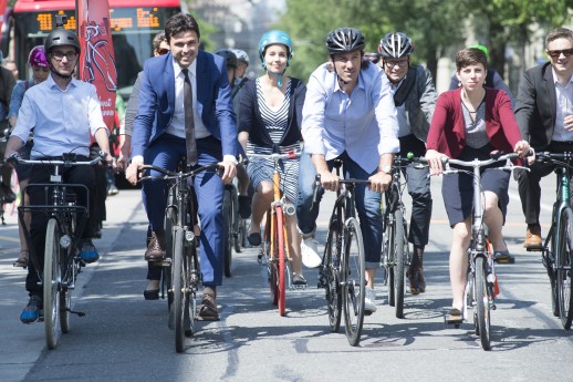 Lancement des «Mercredis du vélo» avec Fabian Cancellara le 13 juin 2017 à Berne (Image: PRO VELO Suisse) 