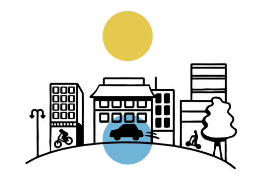 Neue Best Practice Beispiele zeigen, wo und wie Shared Mobility Angebote funktionieren (Grafik: Mobilitätsakademie des TCS)