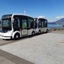 Pilotversuch mit einem elektrischen und modularen Shuttle in der Stadt Gland